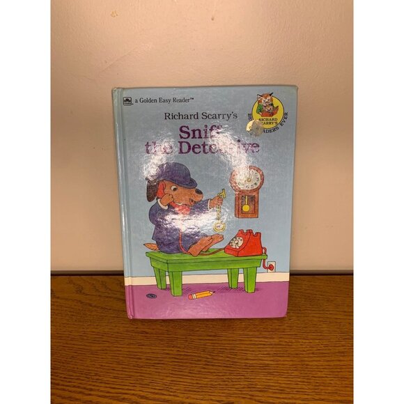 Sniff the Detective by Richard Scarry - Hardcover - Picture 1 of 3